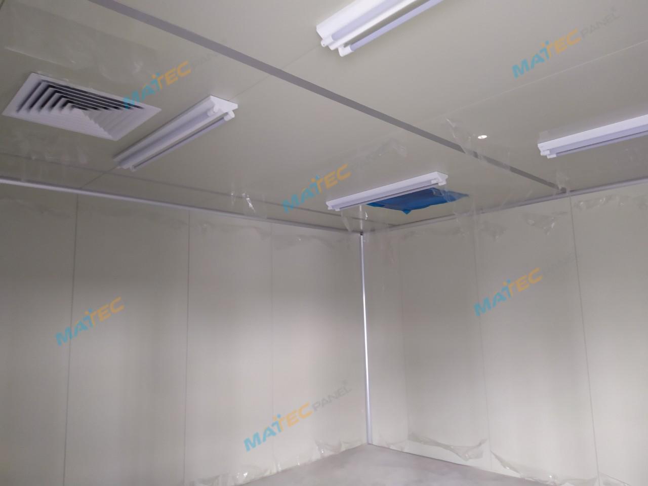 trần panel bông thuỷ tinh