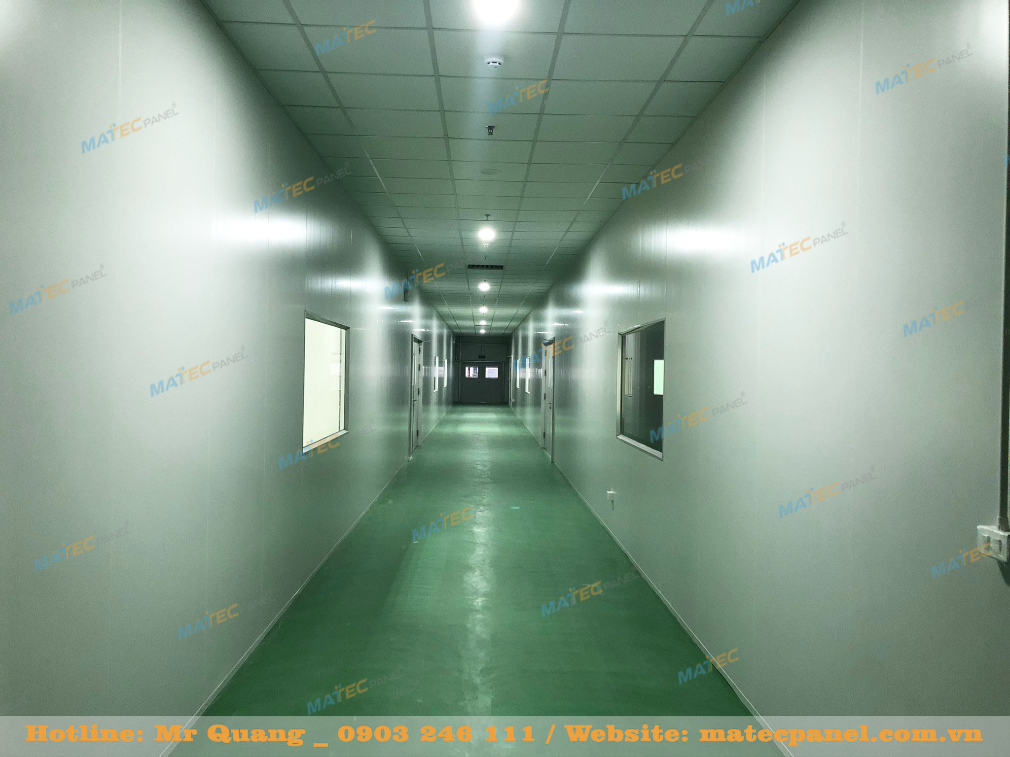 Tấm vách ngăn panel bông khoáng 