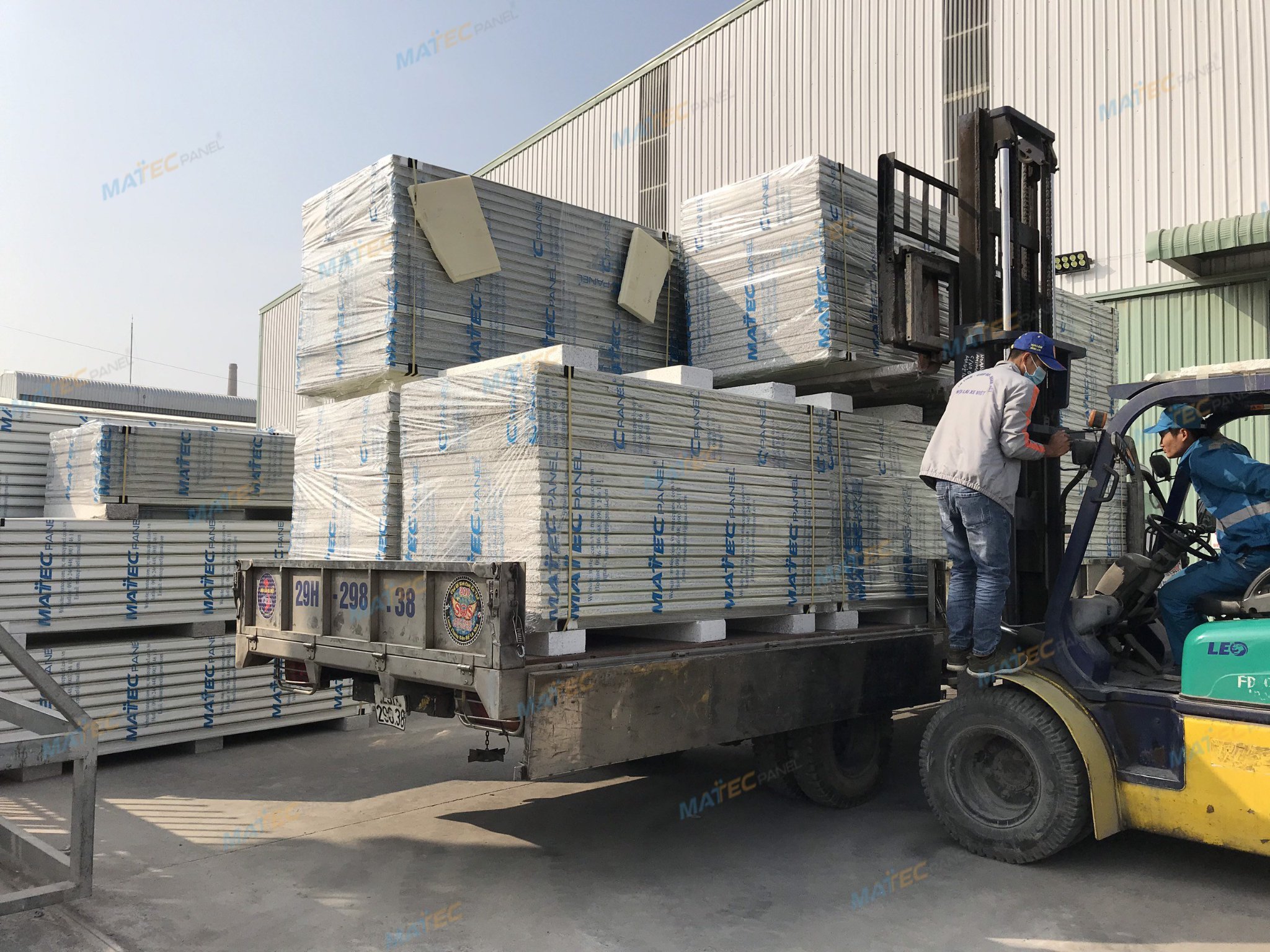 tấm panel eps dự án osaka