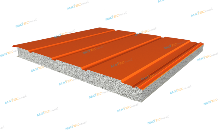 Panel EPS 50mm c&oacute; 3 lớp 