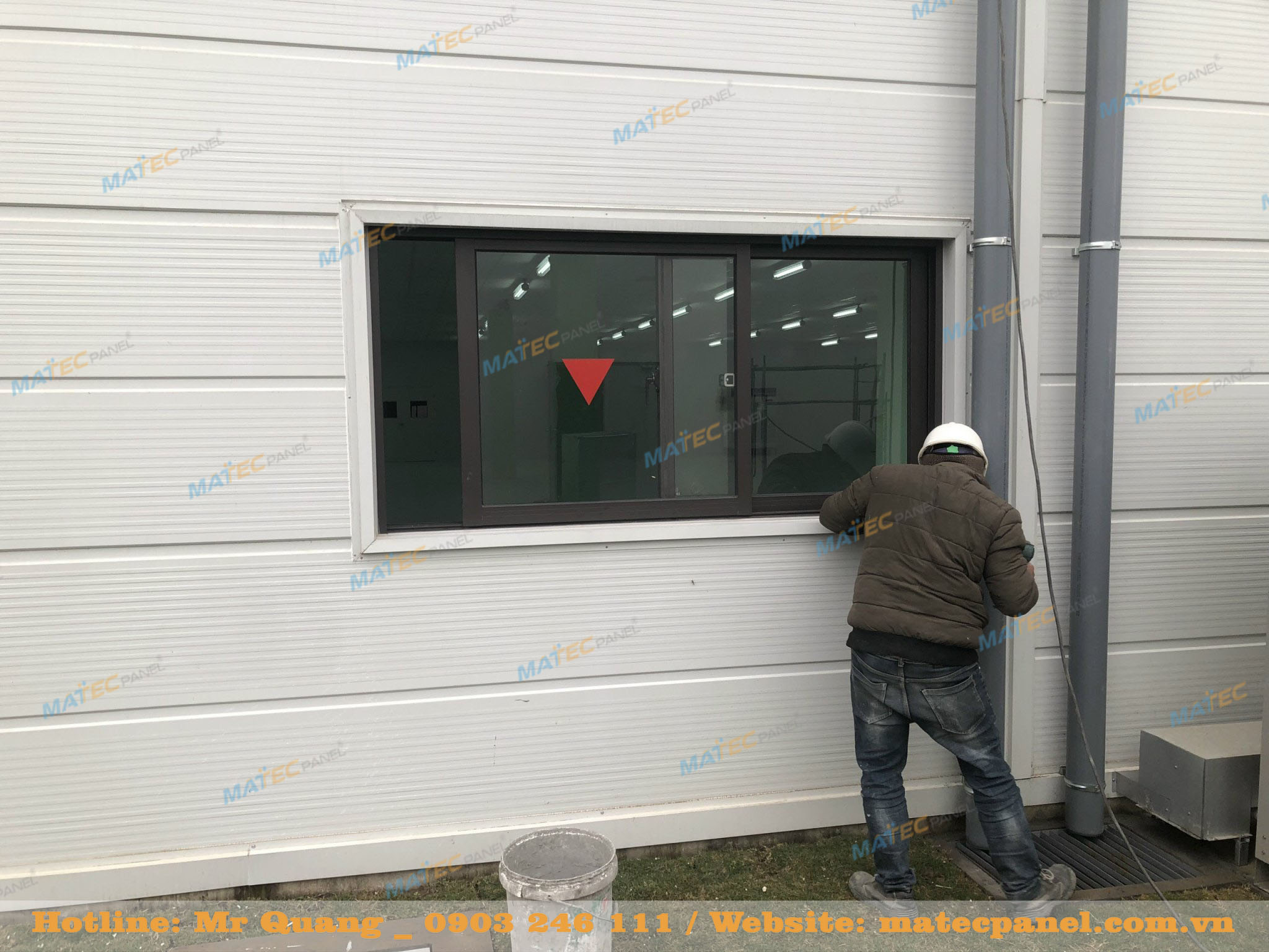 Vách Panel EPS nhà trọ, nhà tạm uy tín