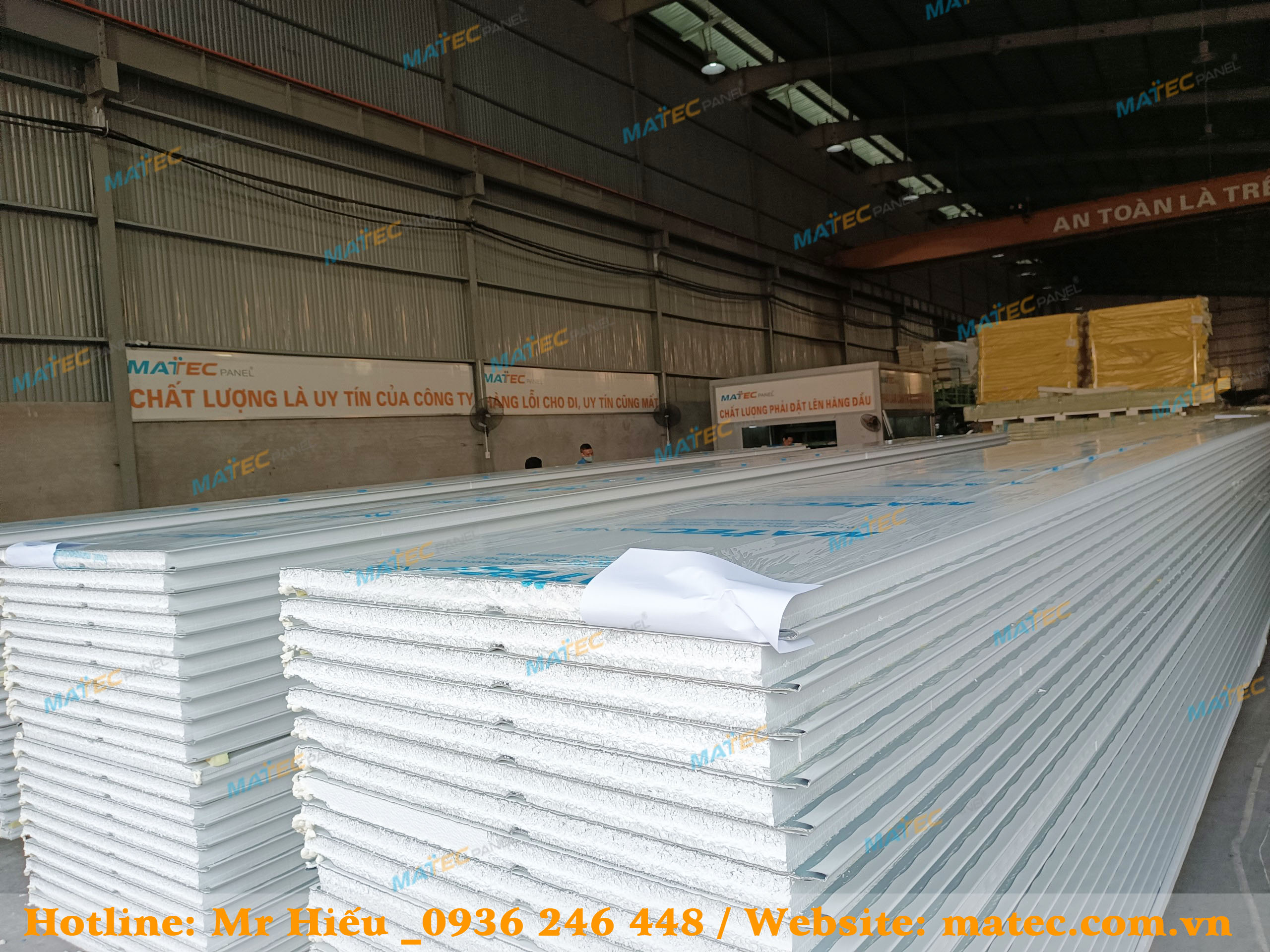 MatecPanel cung cấp tấm cách nhiệt kho lạnh với giá rẻ