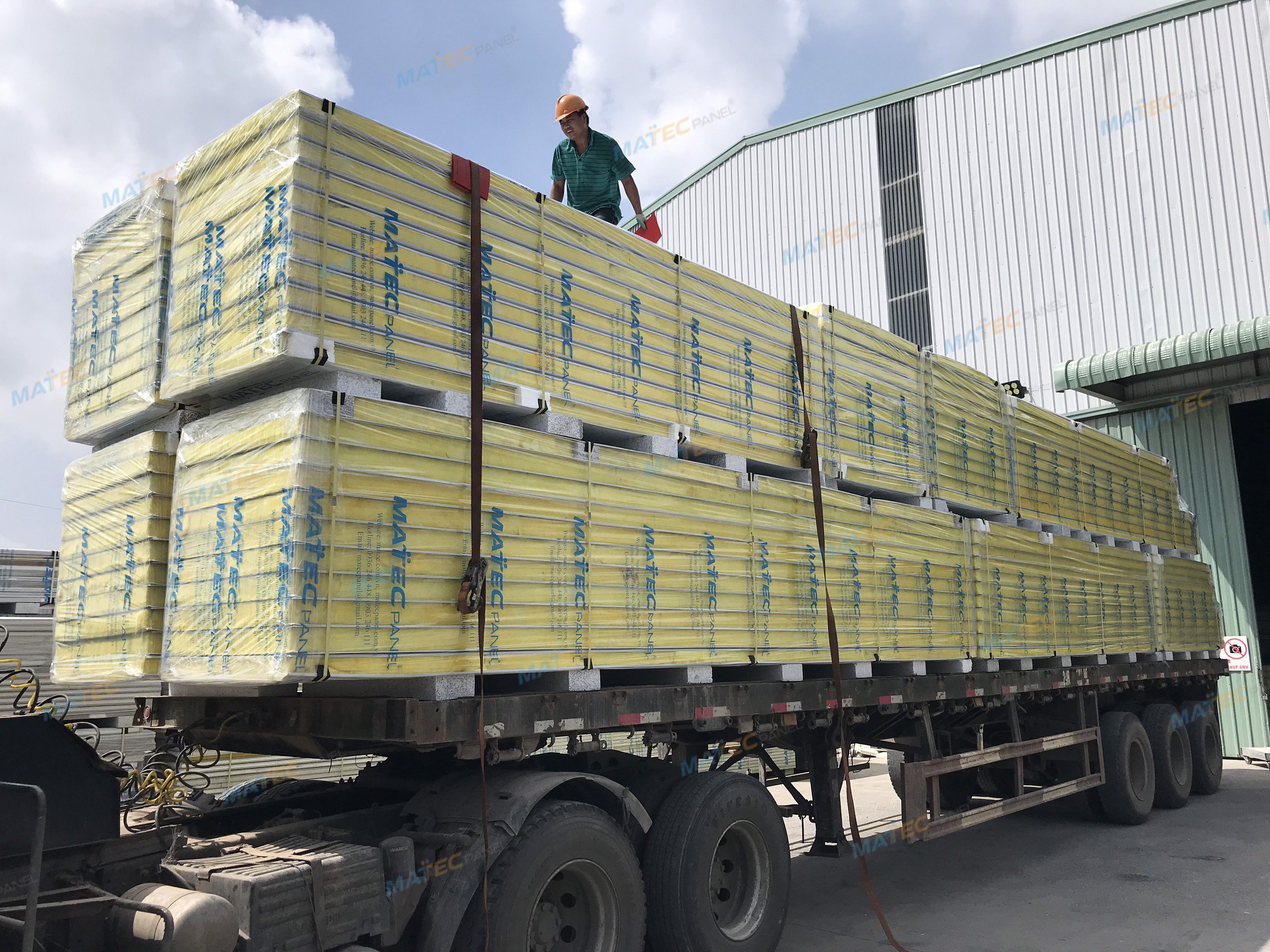 MatecPanel nhận sản xuất và thi công panel glasswool từ A-Z