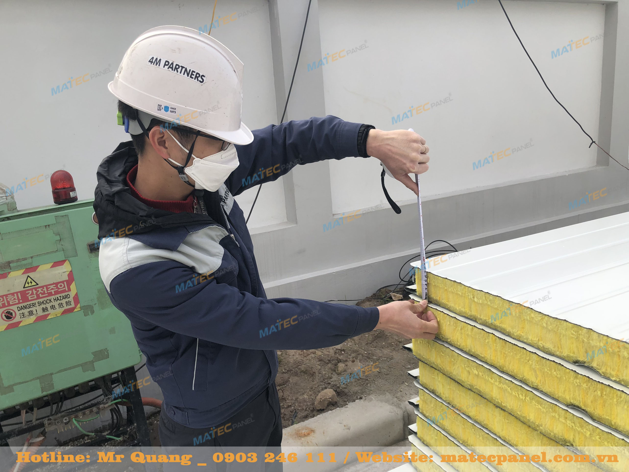 Lưu ý khi thi công tấm panel bông thủy tinh cách nhiệt