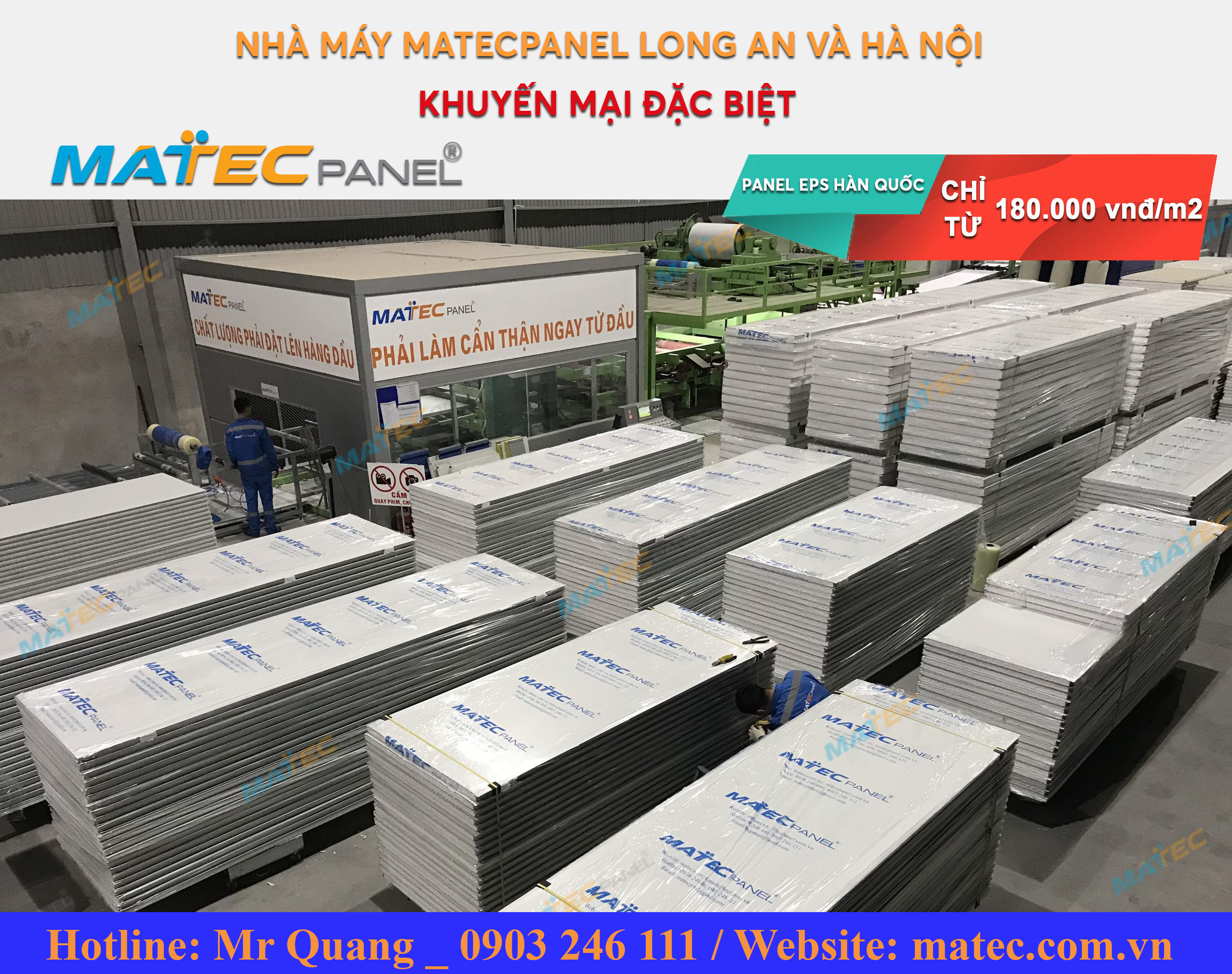 panel eps gi&aacute; chỉ từ 180k/m2