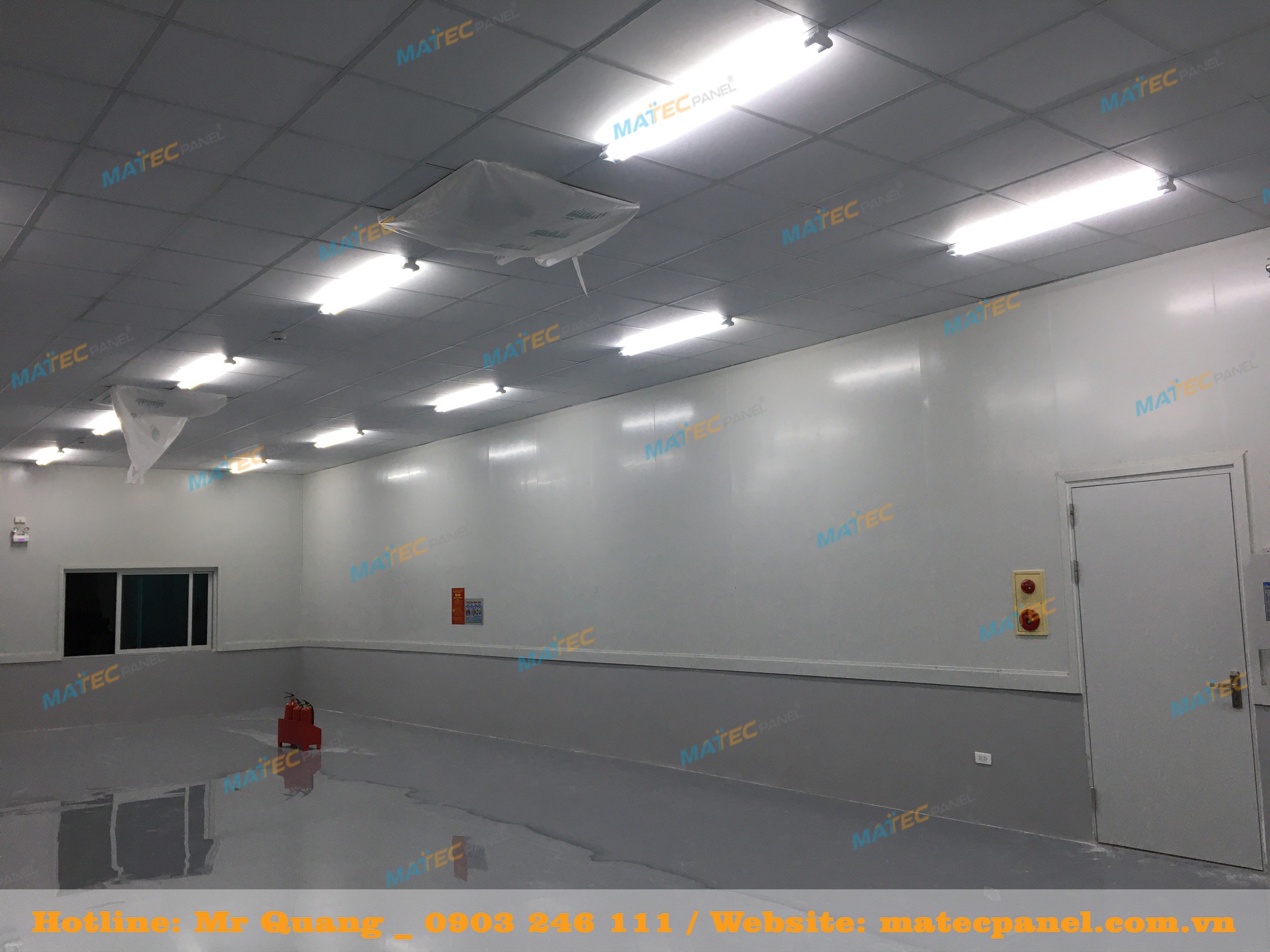 Sử dụng tấm Rockwool chống cháy cho các công trình kho mát