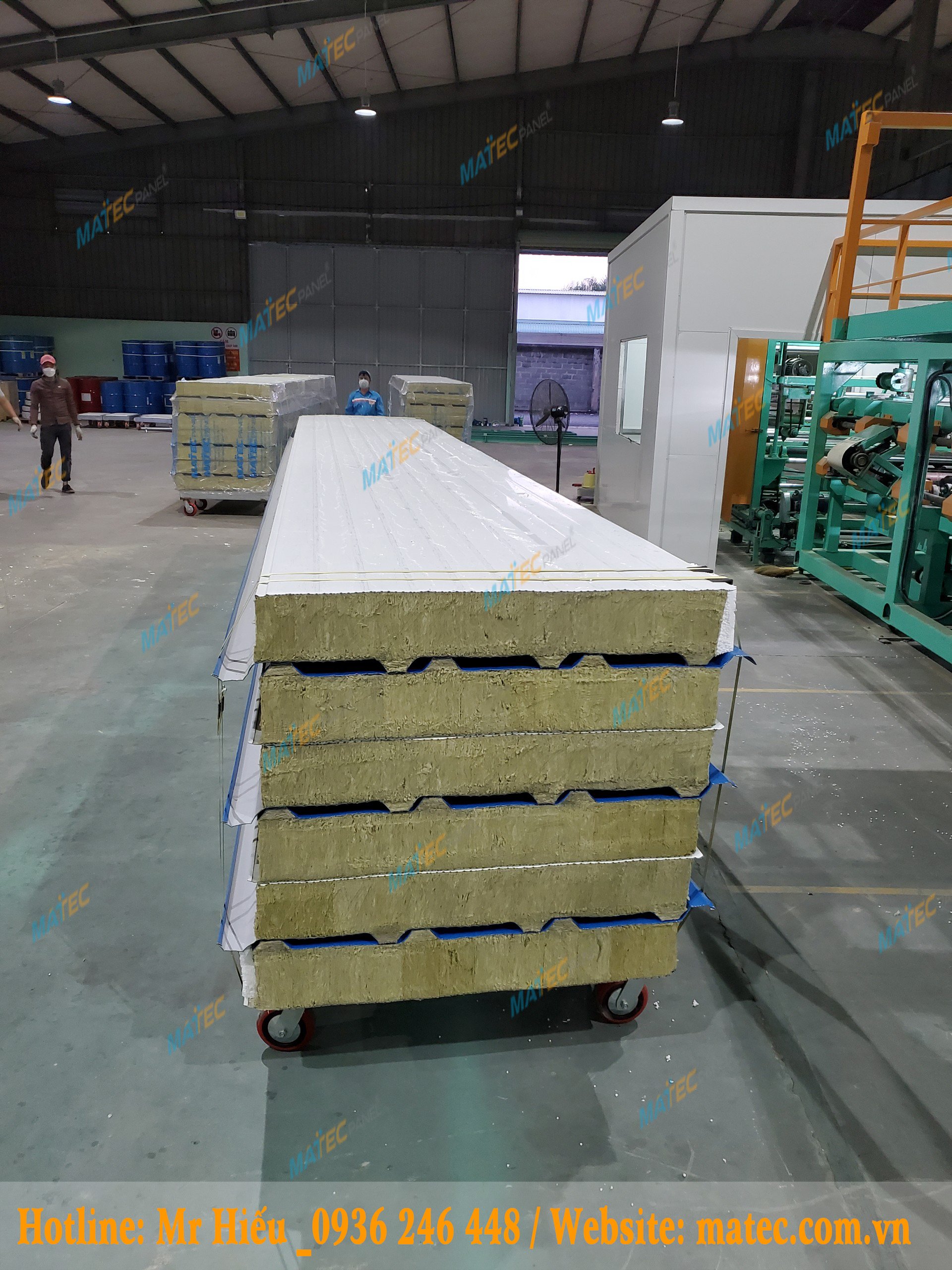 Tấm panel chống ch&aacute;y Rockwool