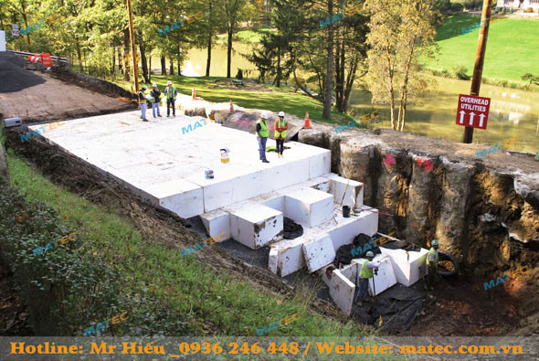 T&ocirc;n nền bằng vật liệu nhẹ