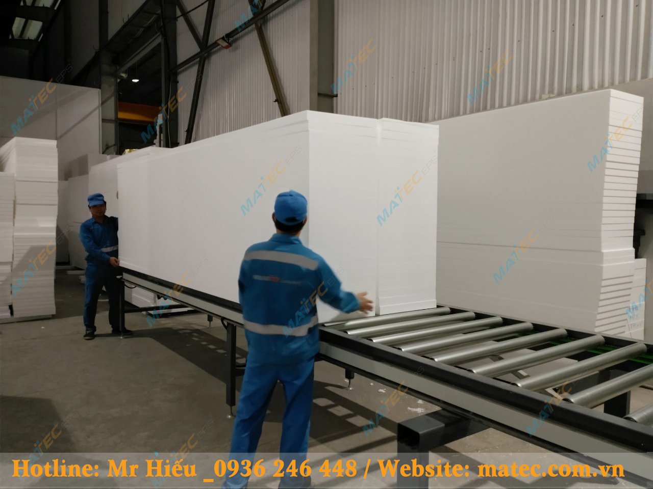 Xốp trắng EPS do MatecEPS sản xuất