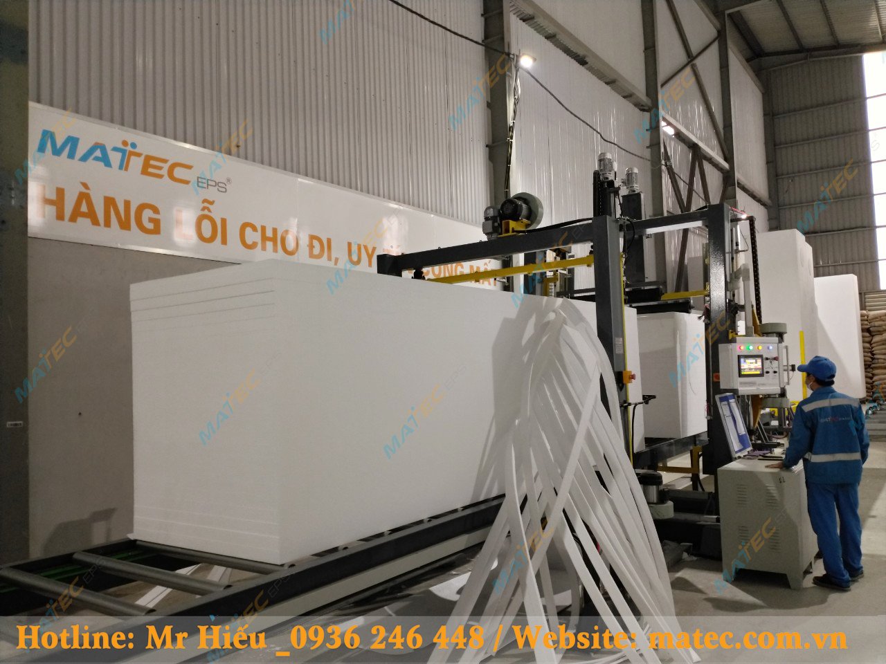 Nh&agrave; m&aacute;y MatecEPS với d&acirc;y chuyền sản xuất li&ecirc;n tục, hiện đại