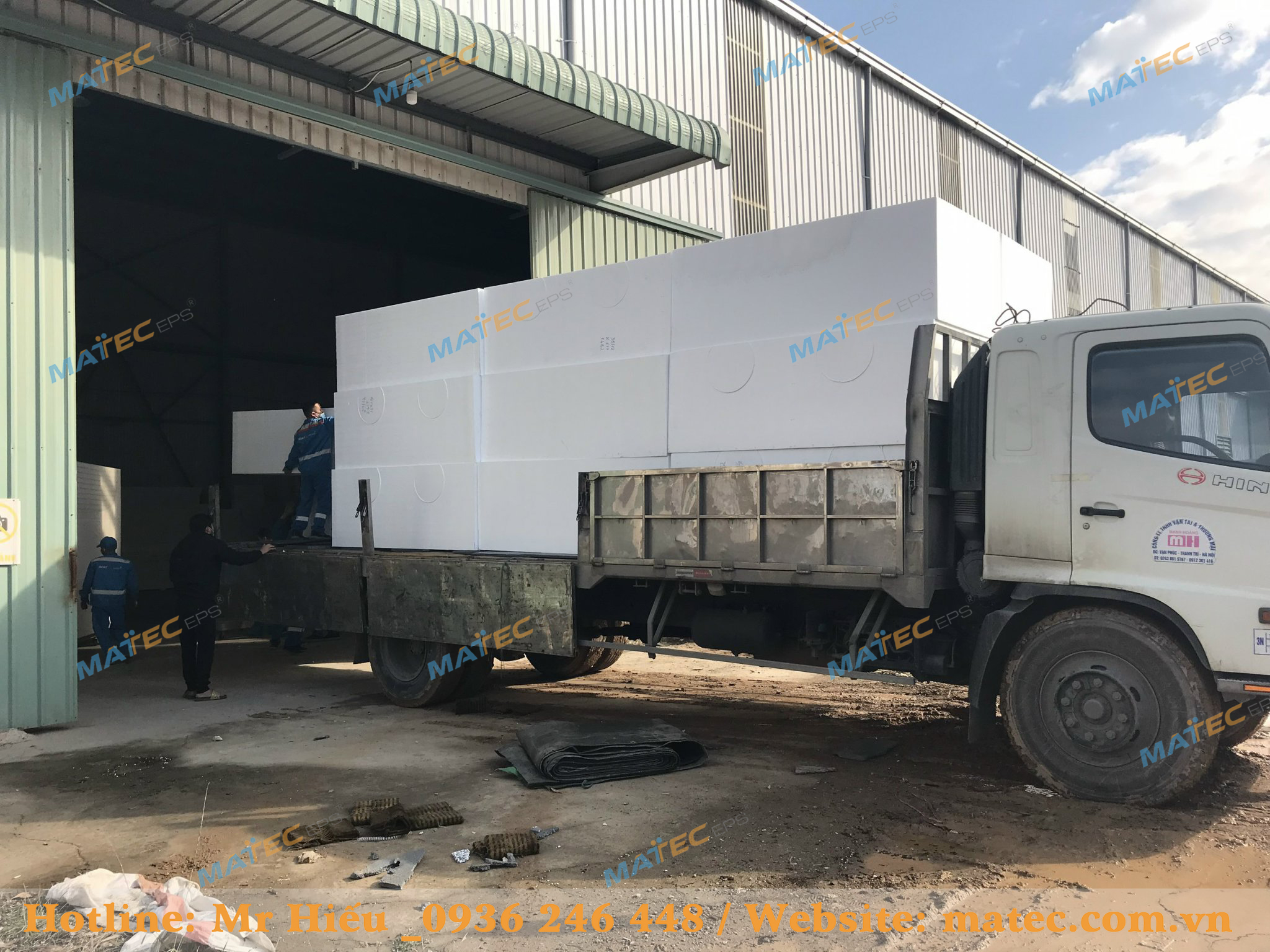 MatecEPS l&agrave; địa chỉ cung cấp xốp trắng EPS số 1 ở H&agrave; Nội