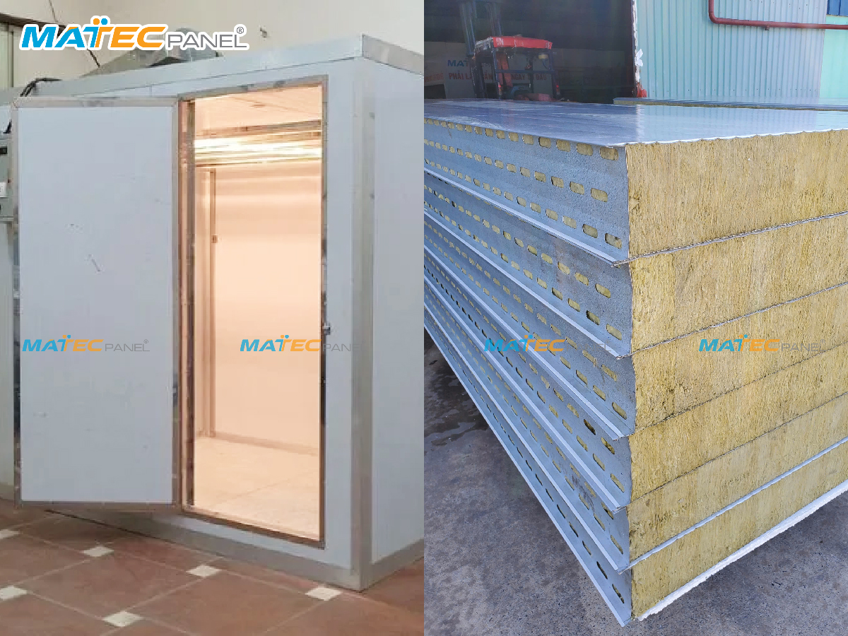 Rockwool Panel – Panel chống cháy làm lò sấy, kho sấy nhiệt độ cao tốt nhất