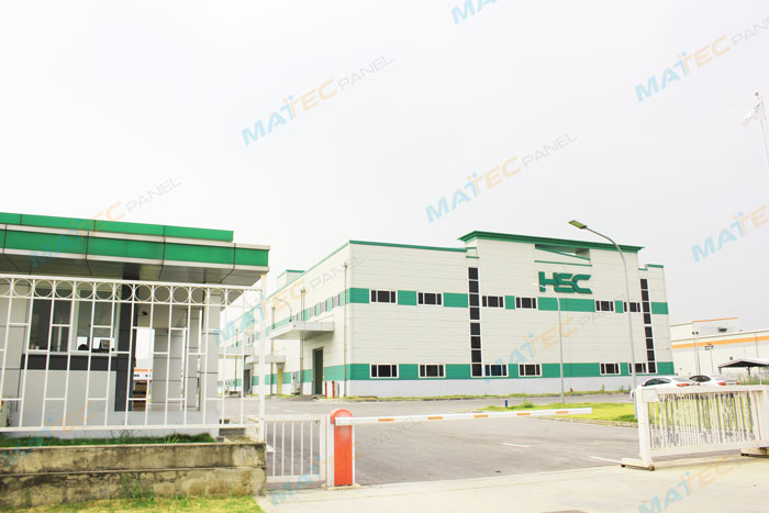 Mái lợp panel bông thủy tinh